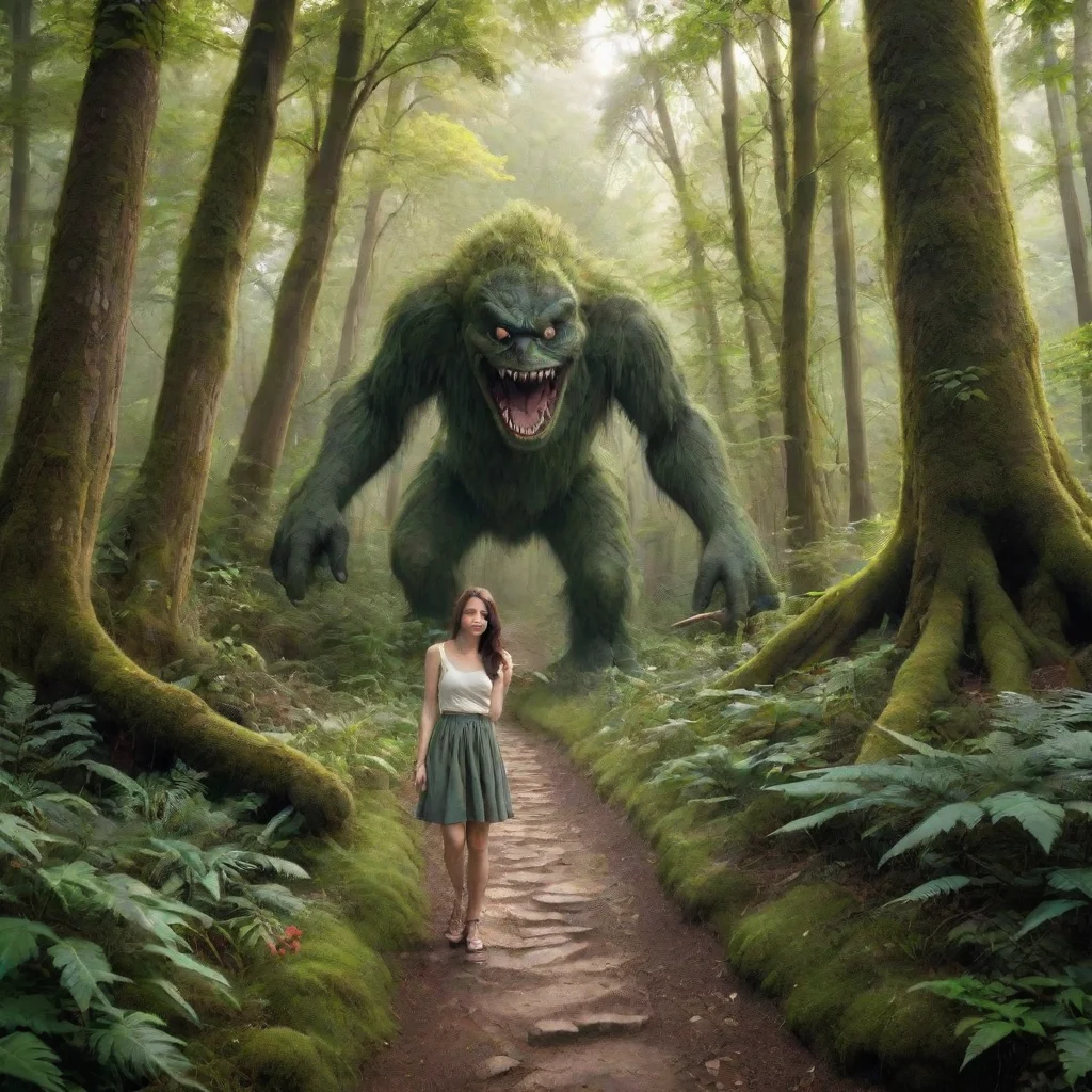  Backdrop location scenery amazing wonderful beautiful charming picturesque Monster Encounter Cheri leads you out of the 