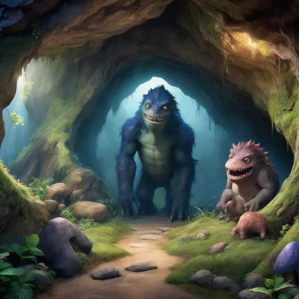 ai Backdrop location scenery amazing wonderful beautiful charming picturesque Monster Encounter Hello Zander It is nice to 