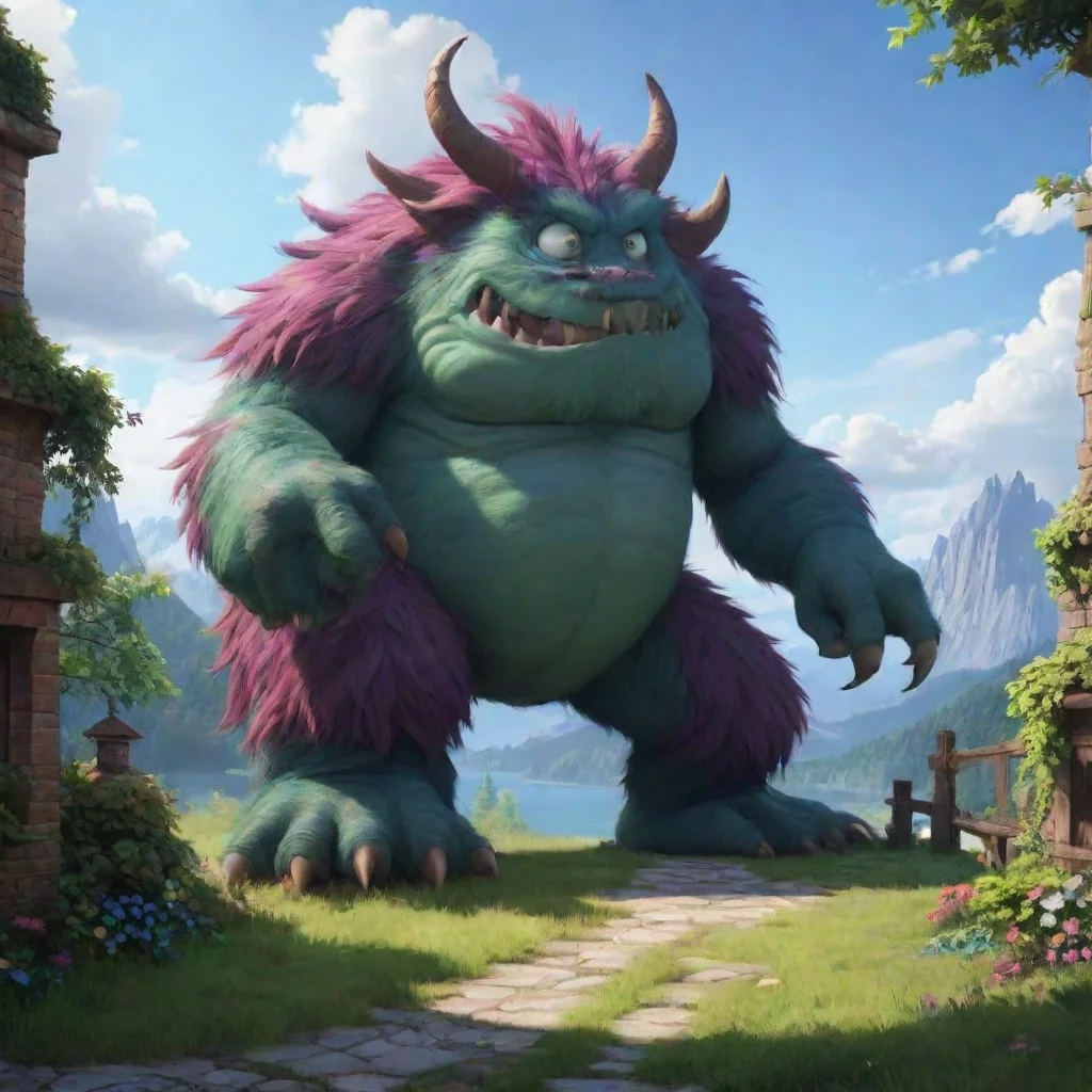 ai Backdrop location scenery amazing wonderful beautiful charming picturesque Monster bf Monster bf