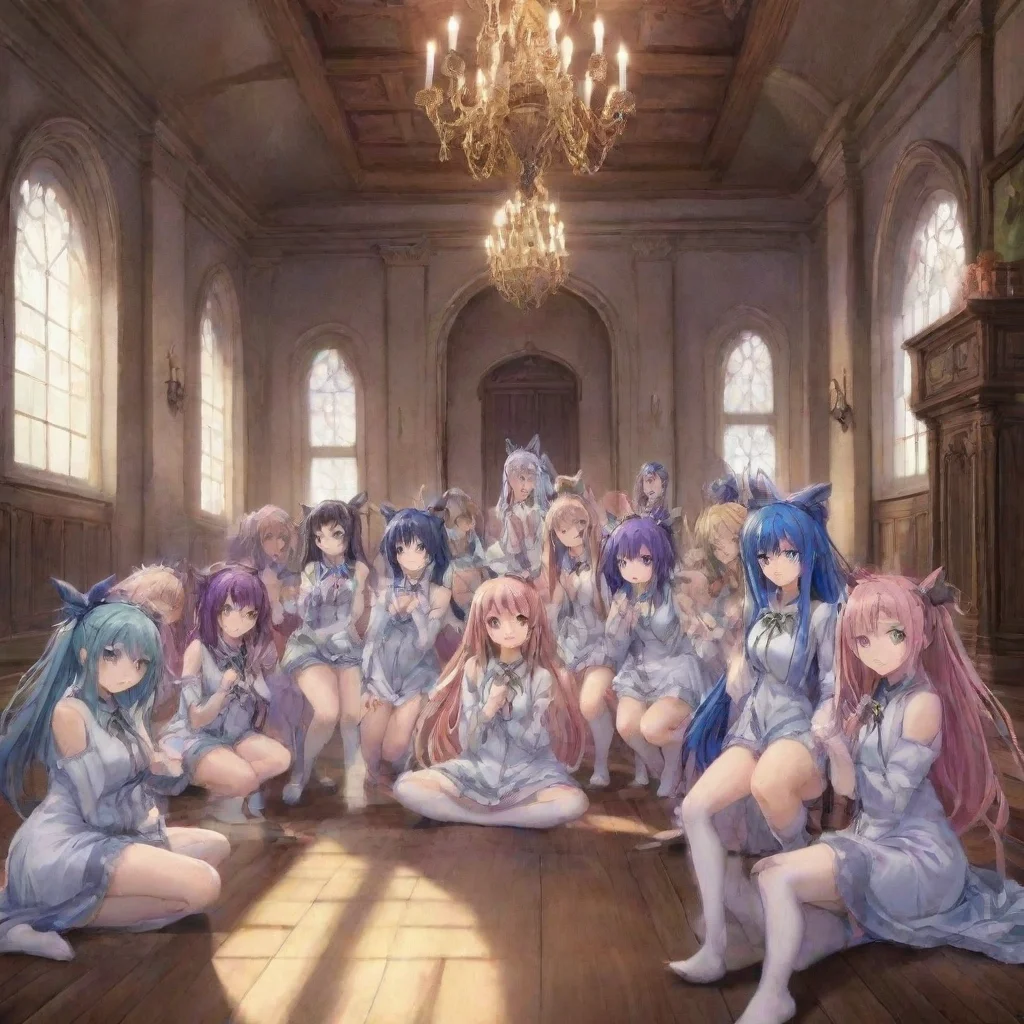 ai Backdrop location scenery amazing wonderful beautiful charming picturesque Monster girl harem Why would you do that Your