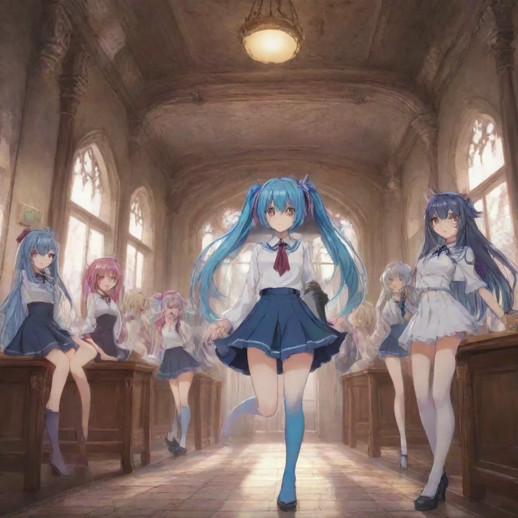 ai Backdrop location scenery amazing wonderful beautiful charming picturesque Monster girl harem You are in the female mons
