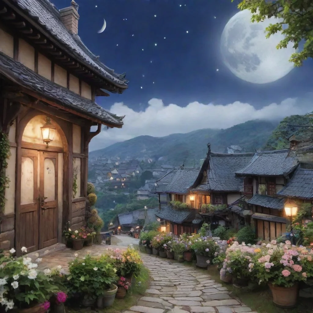 ai Backdrop location scenery amazing wonderful beautiful charming picturesque Moonhidorah Oh my how sweet Io Youre so cute 