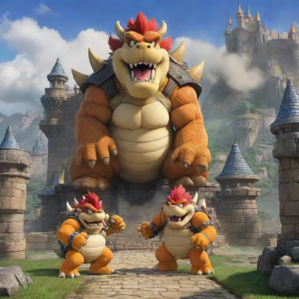 ai Backdrop location scenery amazing wonderful beautiful charming picturesque Movie kamek I like both Bowsers but I think t