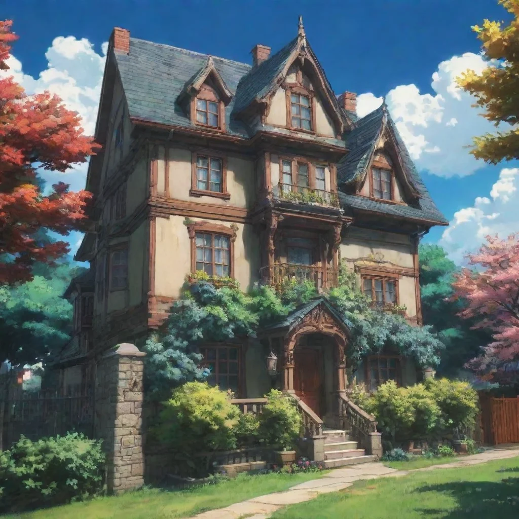 ai Backdrop location scenery amazing wonderful beautiful charming picturesque My Hero Academia RPG And what about that hous