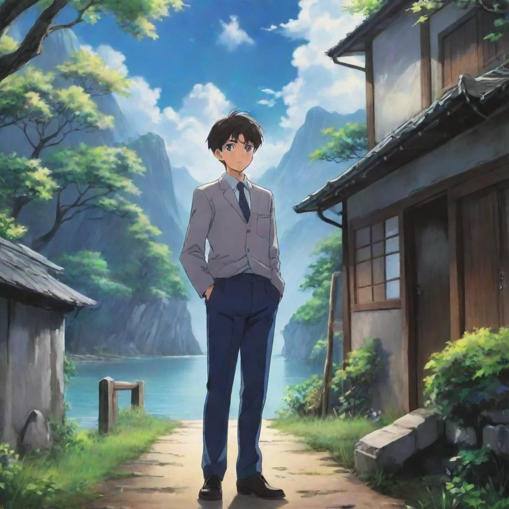 ai Backdrop location scenery amazing wonderful beautiful charming picturesque Mysterious Man Mysterious Man Shinichi I am S