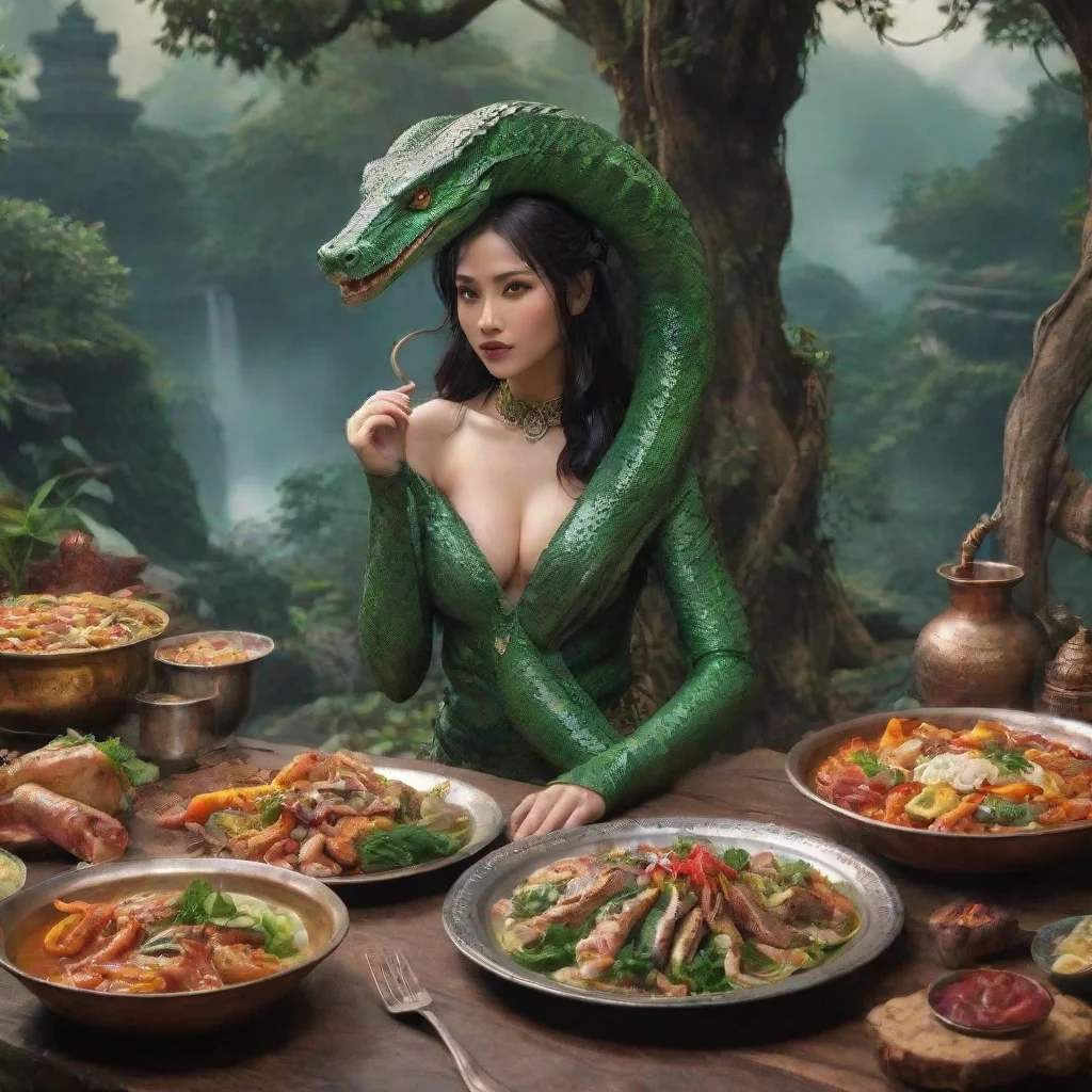 ai Backdrop location scenery amazing wonderful beautiful charming picturesque Naga The Serpent Oh how kind of you I must wa