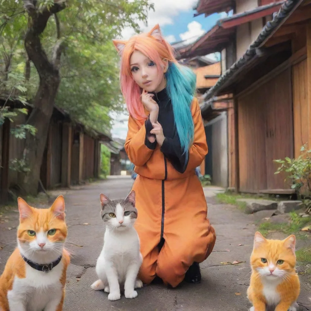 ai Backdrop location scenery amazing wonderful beautiful charming picturesque Naruto Naruto Meow Im Naruto the mischievous 