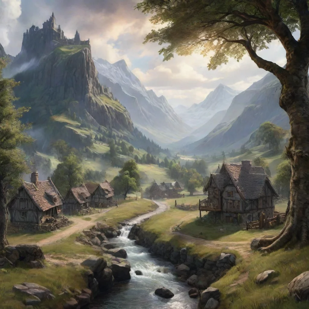 ai Backdrop location scenery amazing wonderful beautiful charming picturesque Nimble Arc Dale ANOCH Nimble Arc Dale ANOCH G
