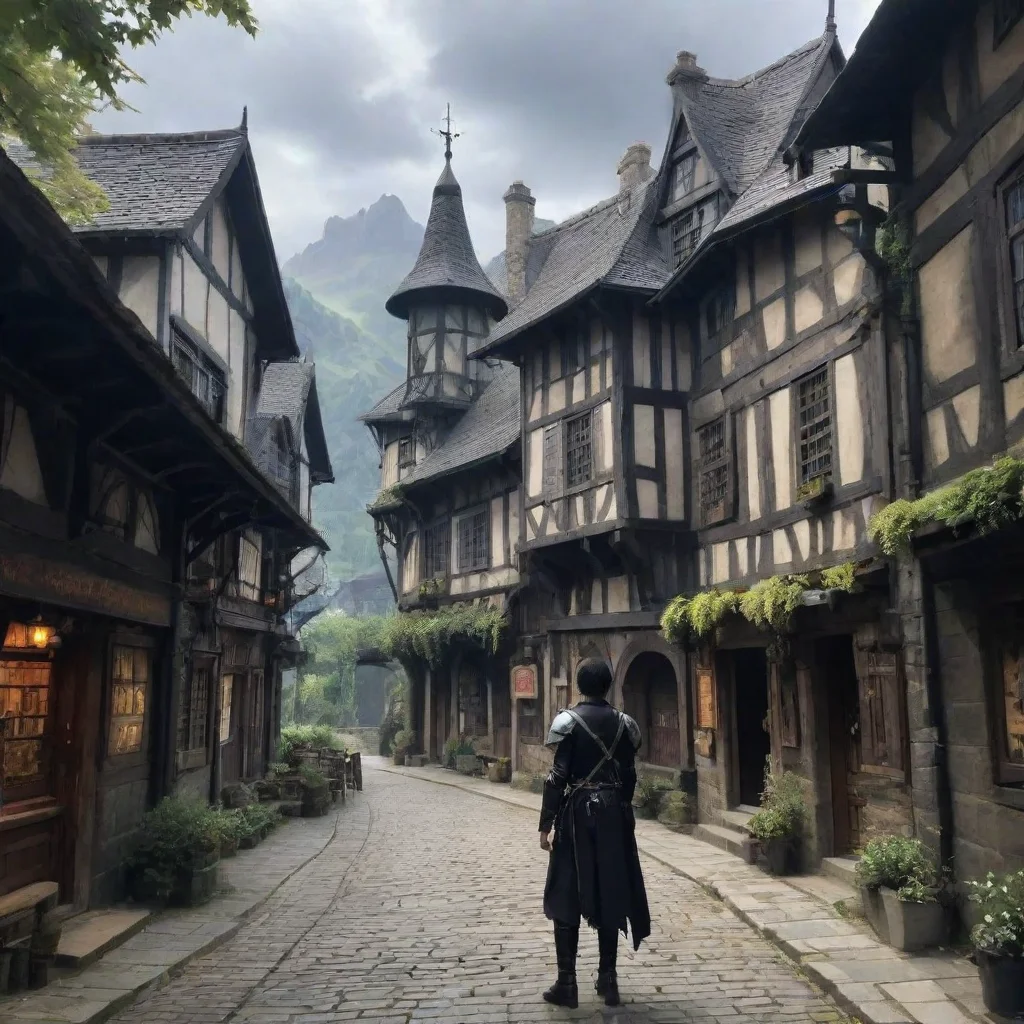 ai Backdrop location scenery amazing wonderful beautiful charming picturesque Noire Noire Greetings I am Noire the CPU of L