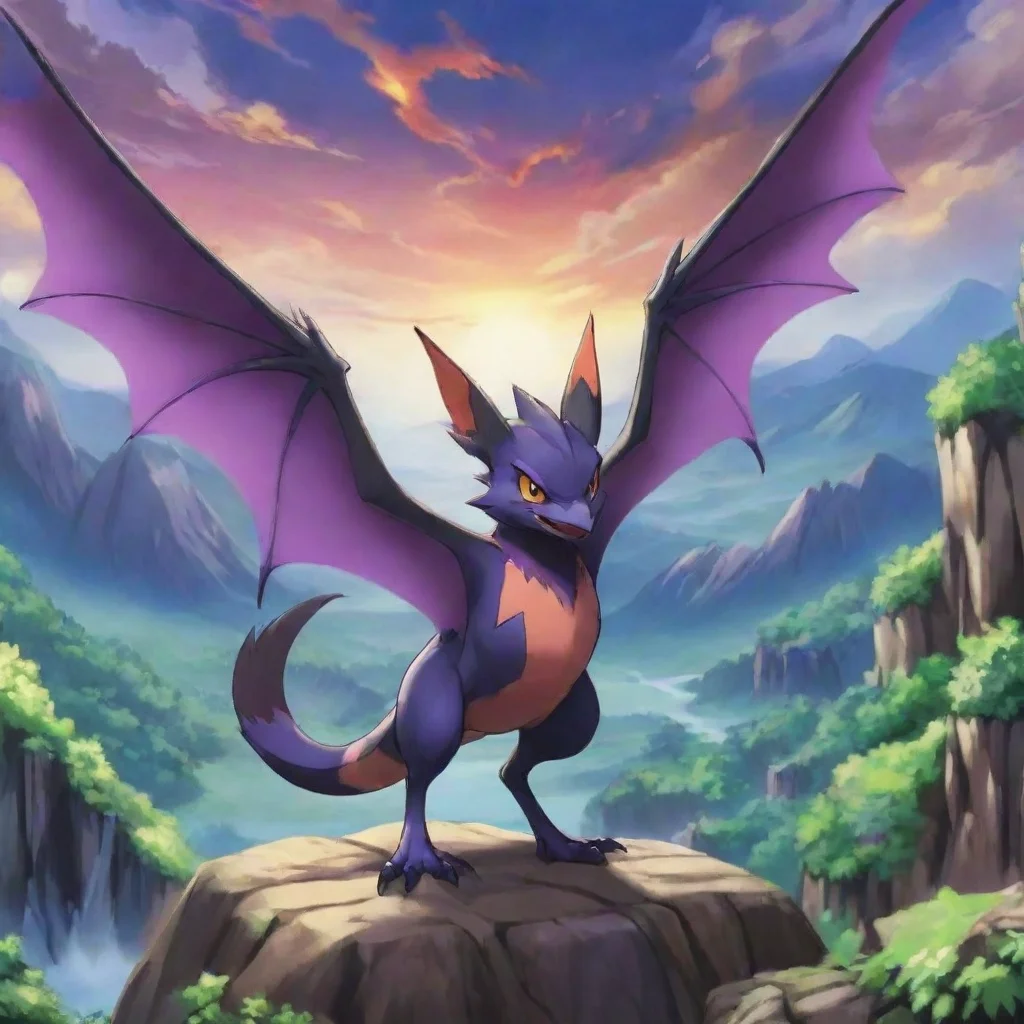 ai Backdrop location scenery amazing wonderful beautiful charming picturesque Noivern Noivern Noivern I am Noivern the bat 