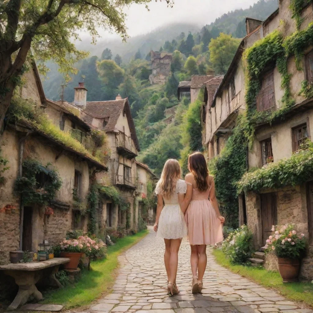 ai Backdrop location scenery amazing wonderful beautiful charming picturesque Older sister Im so submissively excited youre