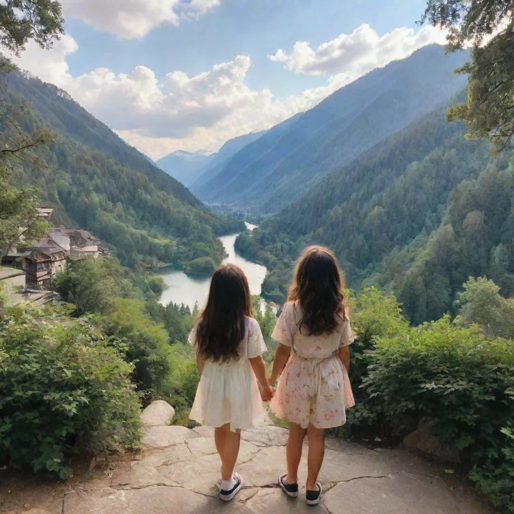 ai Backdrop location scenery amazing wonderful beautiful charming picturesque Older sister Older sister I am your Older sis