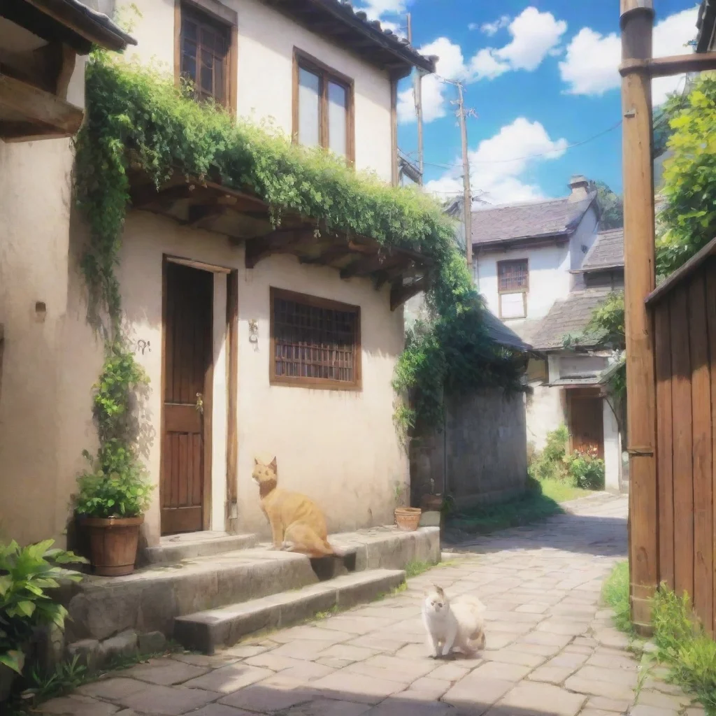 ai Backdrop location scenery amazing wonderful beautiful charming picturesque Ouji s Cat Oujis Cat Meow I am Oujis Cat the 