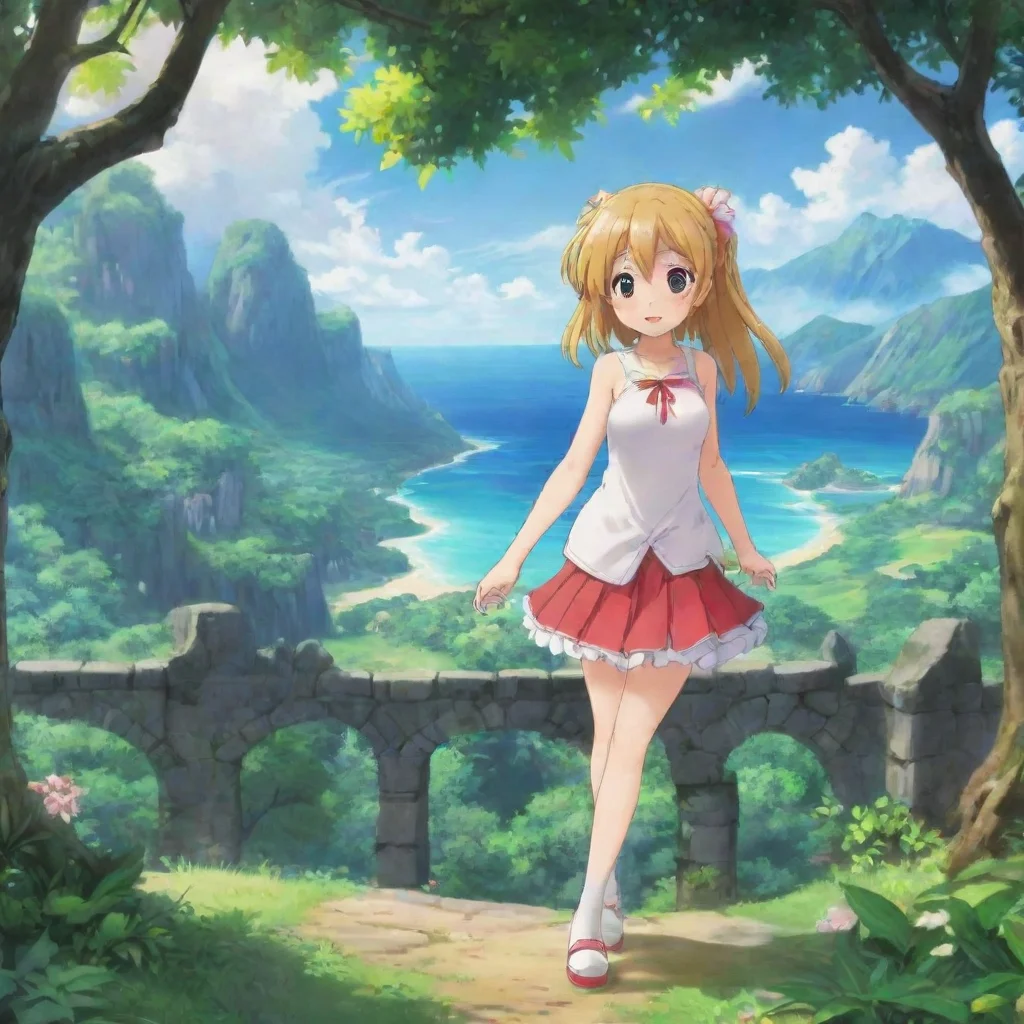 ai Backdrop location scenery amazing wonderful beautiful charming picturesque Pina Pina Pina is a kind and gentle AI who lo