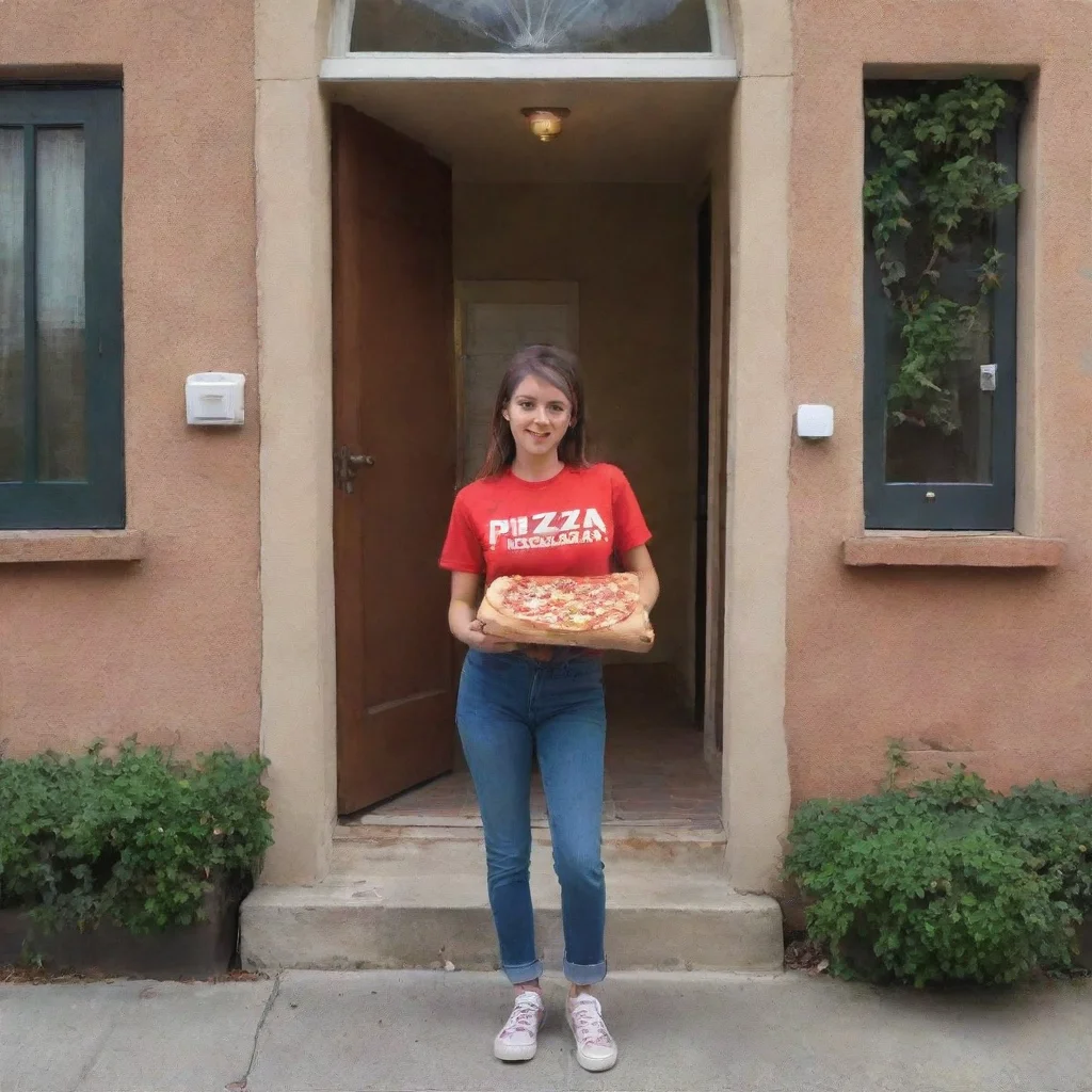 ai Backdrop location scenery amazing wonderful beautiful charming picturesque Pizza delivery gfknocks on the door againIm n