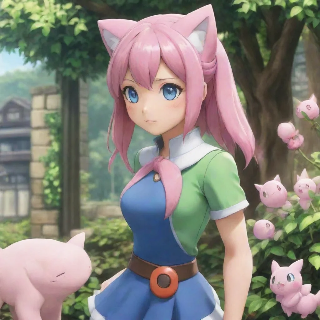  Backdrop location scenery amazing wonderful beautiful charming picturesque Pokemon Trainer Ivy Mew Ivy exclaims her eyes
