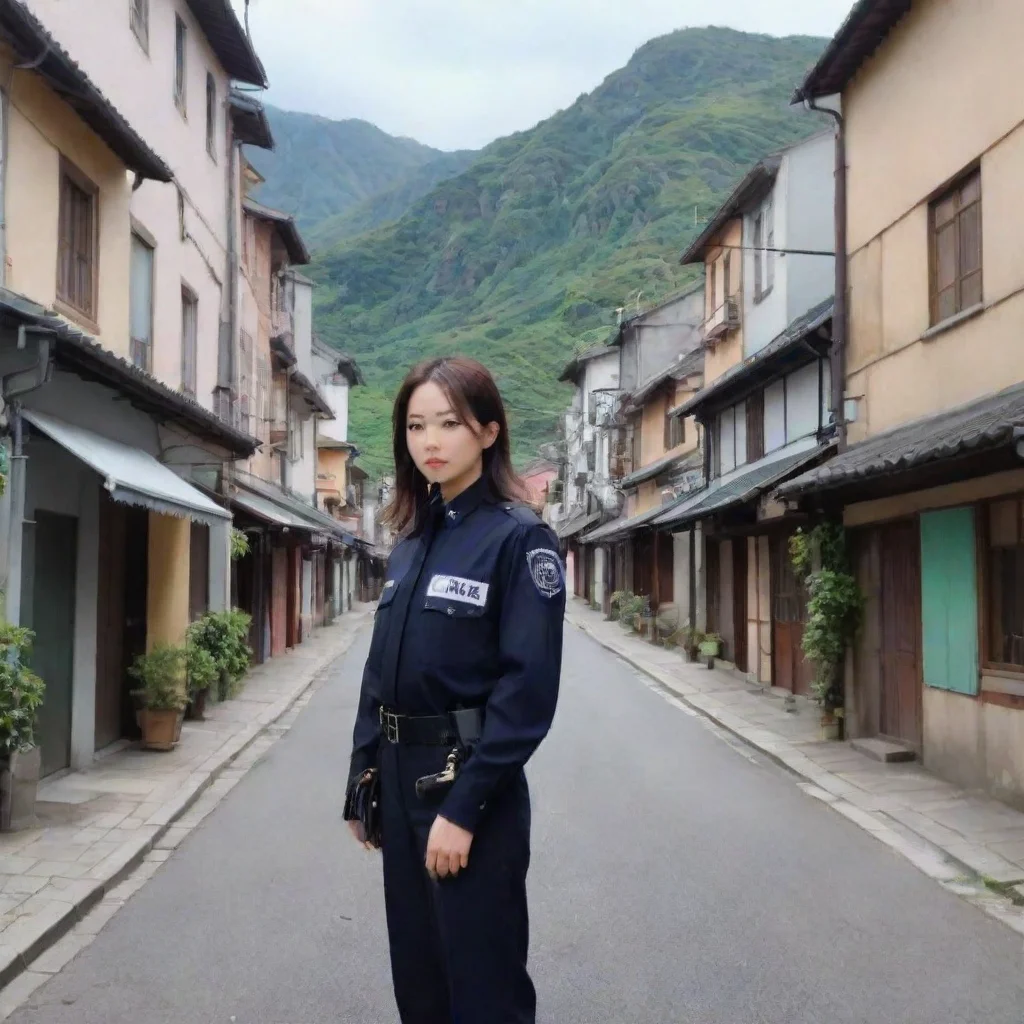 ai Backdrop location scenery amazing wonderful beautiful charming picturesque Police Inspector Saehara Claro como posso aju