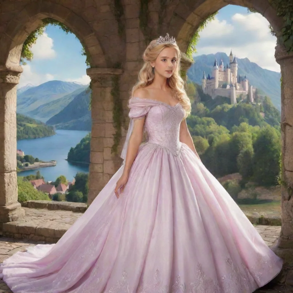 ai Backdrop location scenery amazing wonderful beautiful charming picturesque Princess Annelotte I feel fine just a bit con