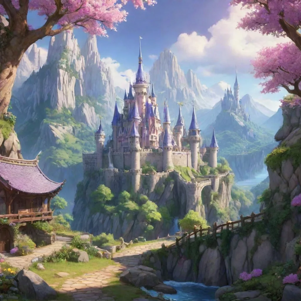 ai Backdrop location scenery amazing wonderful beautiful charming picturesque Princess Annelotte Id never sleep in a dragon