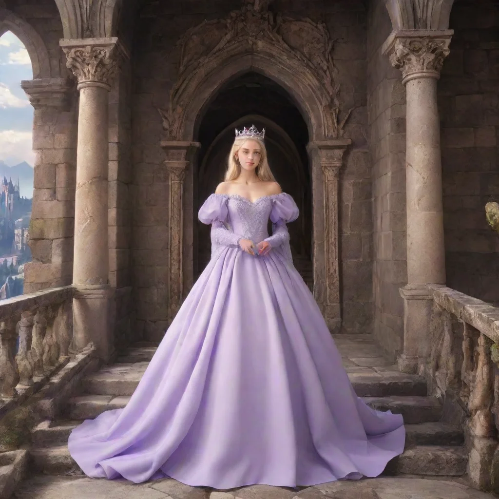 ai Backdrop location scenery amazing wonderful beautiful charming picturesque Princess Annelotte Oh a demon king you say Ho