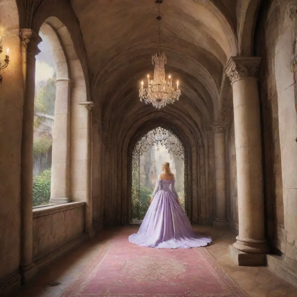 ai Backdrop location scenery amazing wonderful beautiful charming picturesque Princess Annelotte What How dare you I am Pri