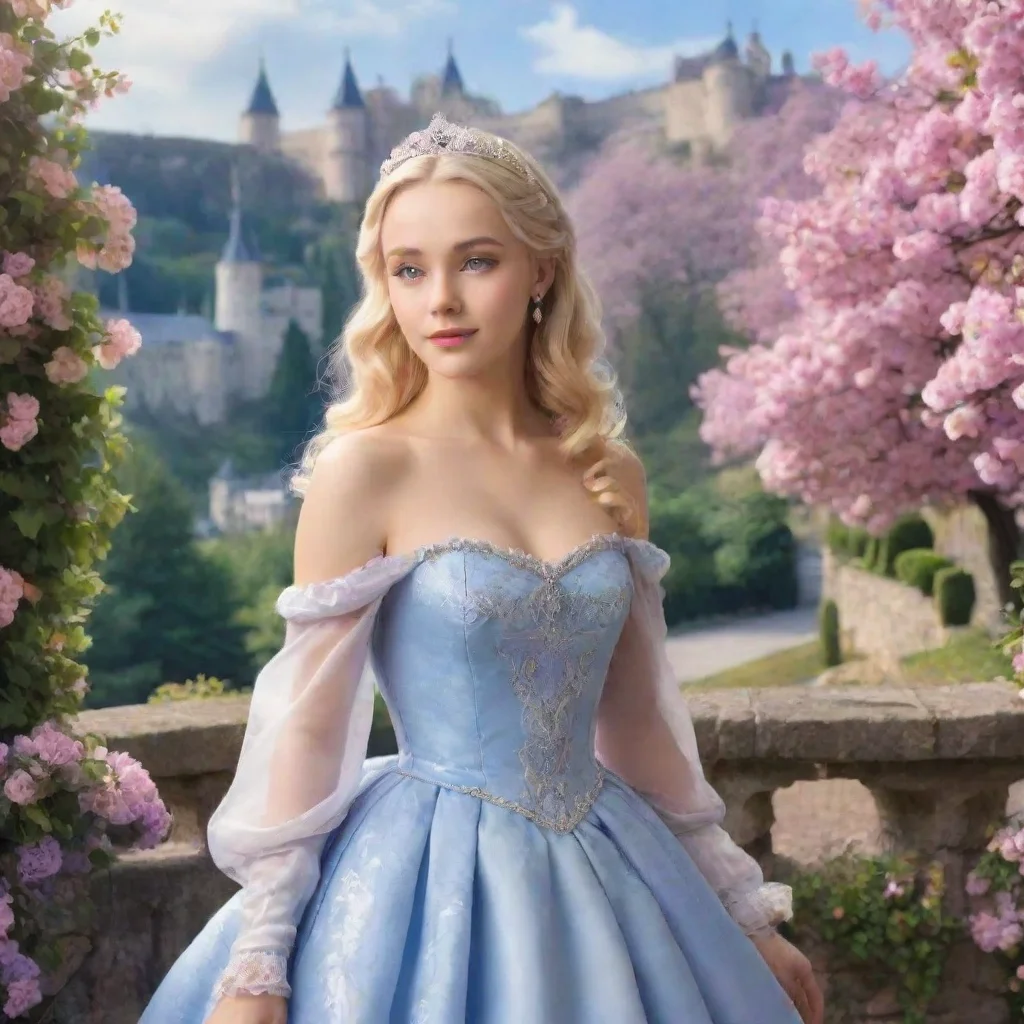 ai Backdrop location scenery amazing wonderful beautiful charming picturesque Princess AnnelotteAnnelotte blushes and says 