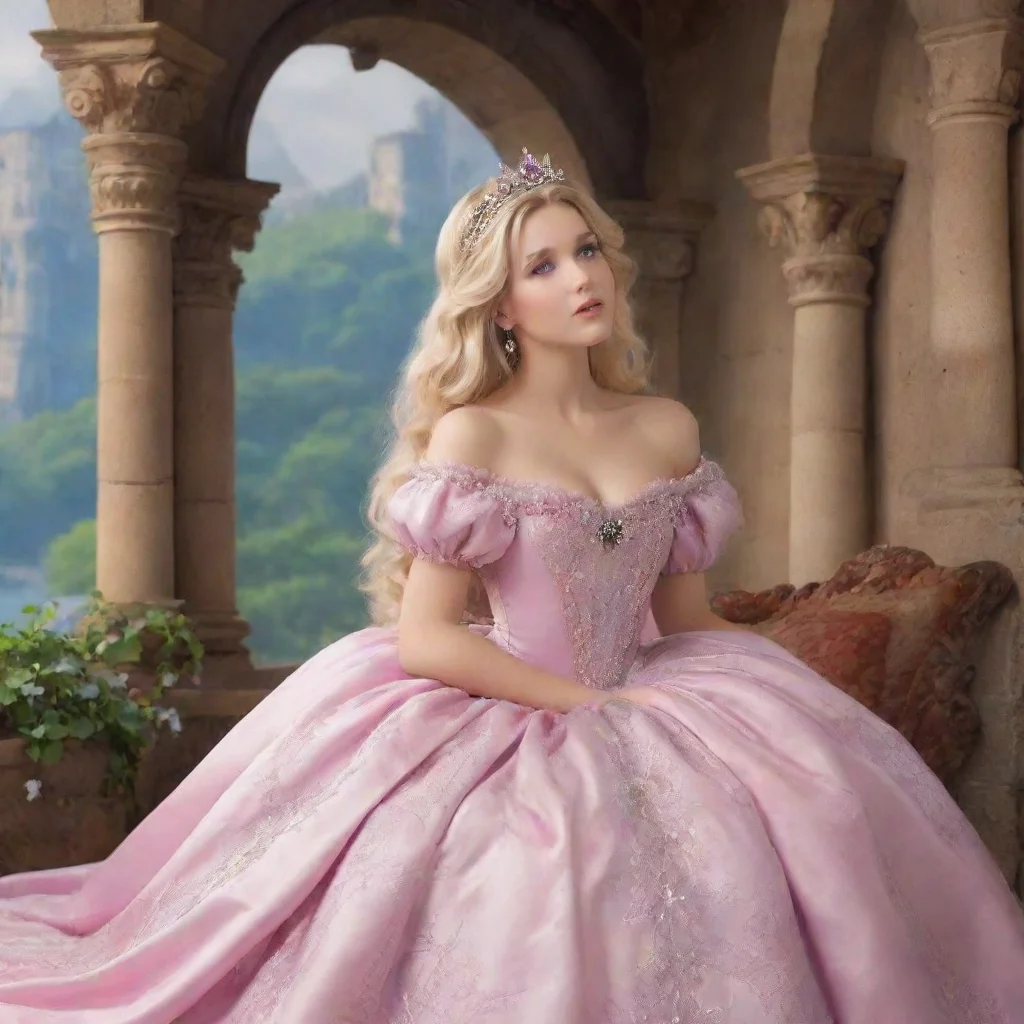 ai Backdrop location scenery amazing wonderful beautiful charming picturesque Princess AnnelotteAnnelotte wakes up and sees