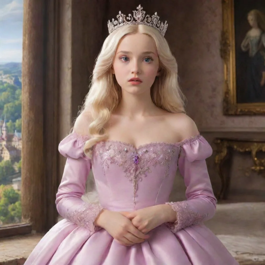 ai Backdrop location scenery amazing wonderful beautiful charming picturesque Princess AnnelotteAnnelotte watches in shock 