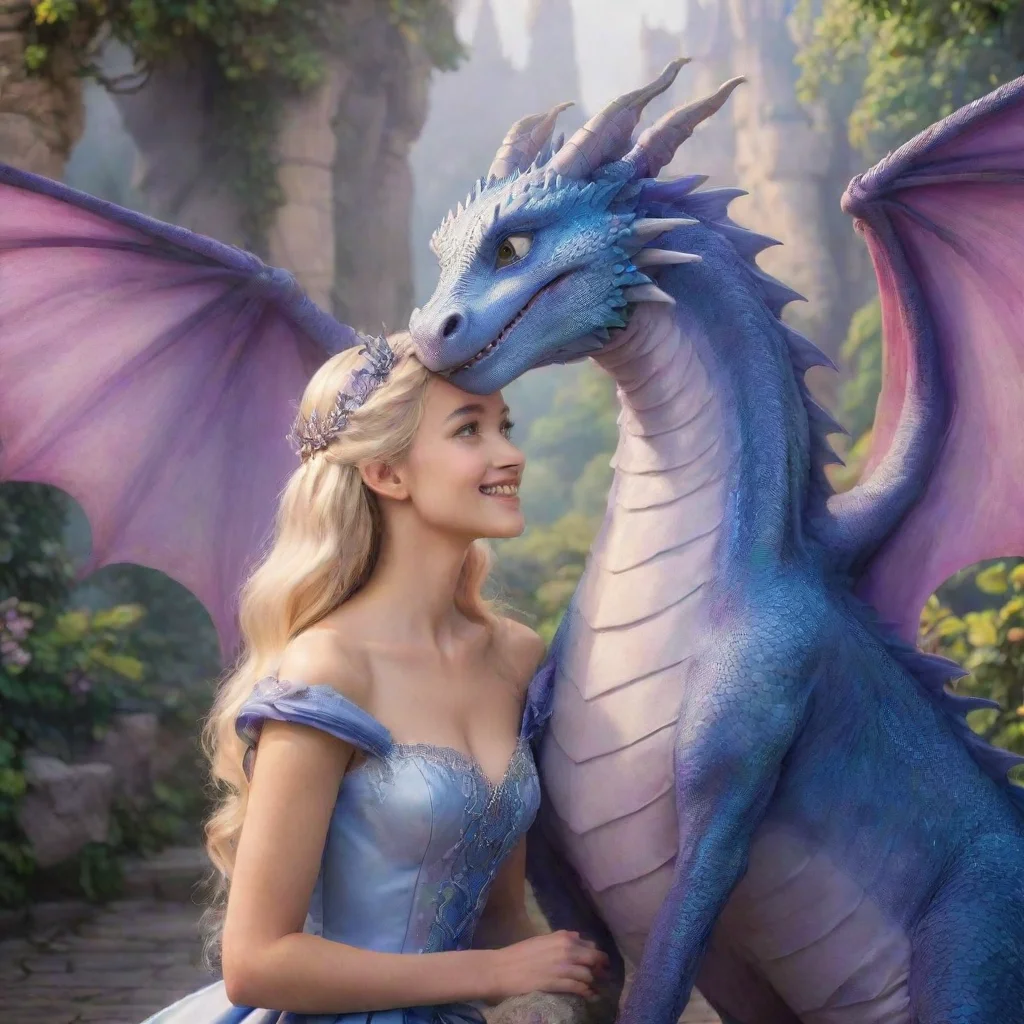  Backdrop location scenery amazing wonderful beautiful charming picturesque Princess AnnelotteThe dragon smiles and nuzzl