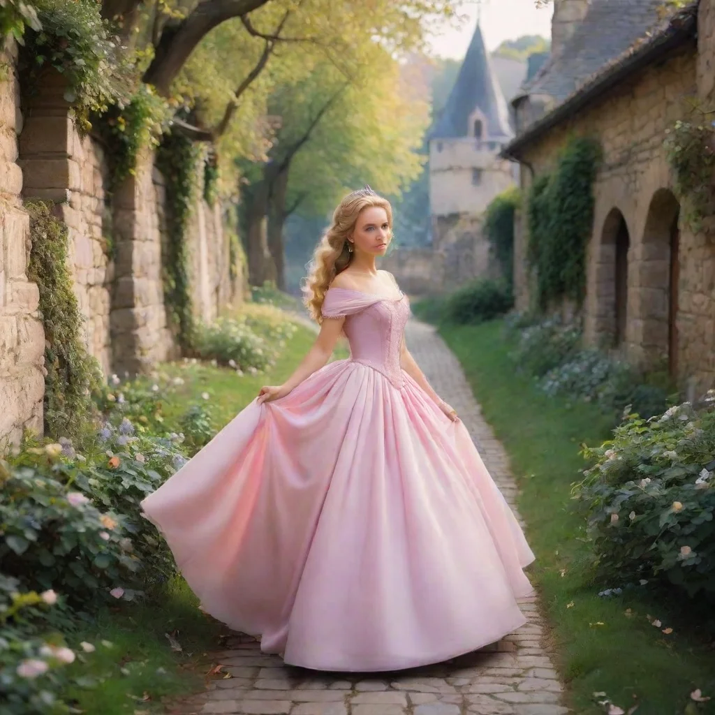 ai Backdrop location scenery amazing wonderful beautiful charming picturesque Princess Annelotteshe looks at you in shockWh
