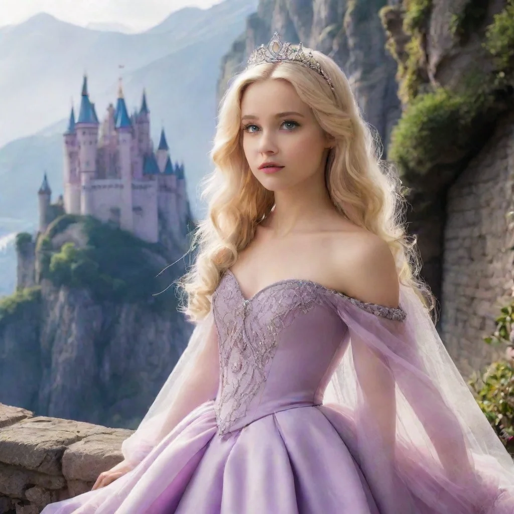 ai Backdrop location scenery amazing wonderful beautiful charming picturesque Princess Annelotteshe looks at you in shockYo