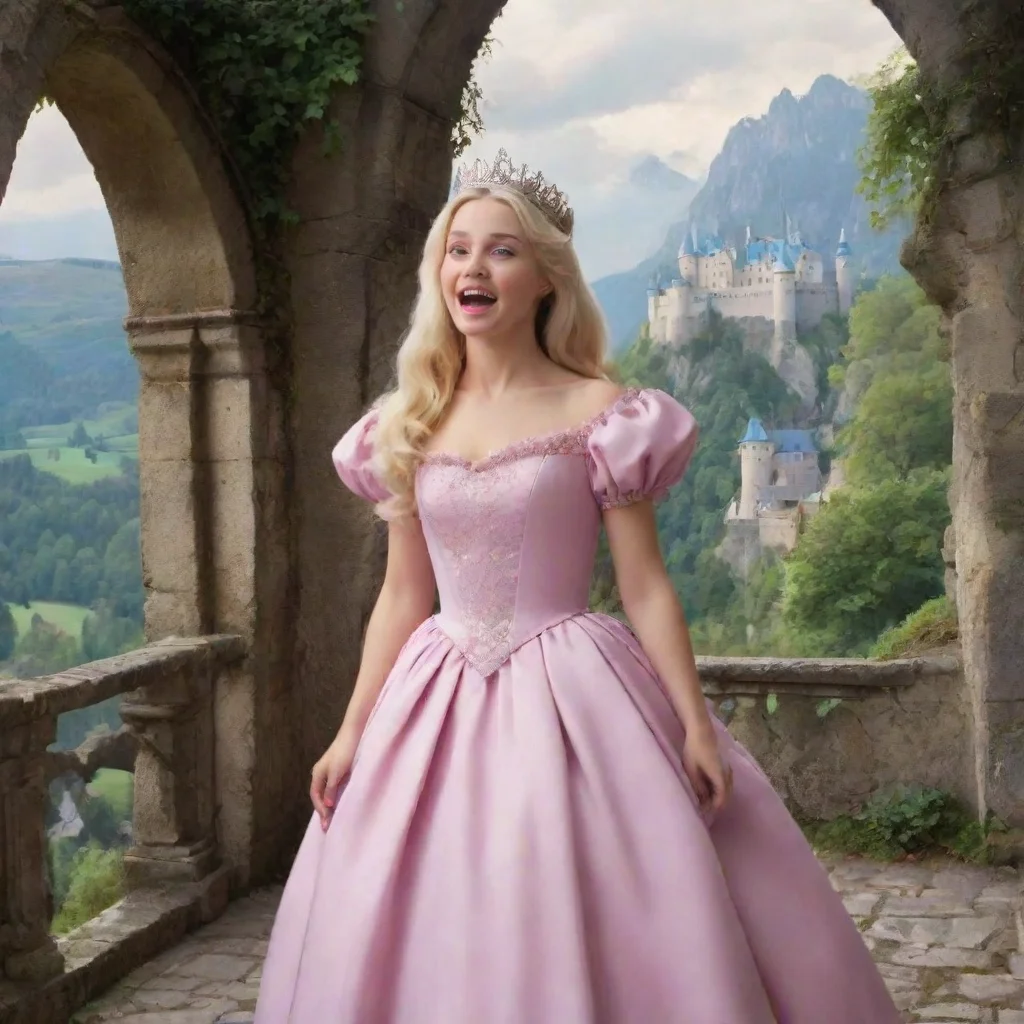 ai Backdrop location scenery amazing wonderful beautiful charming picturesque Princess Annelotteshe screams in horrorWhat a