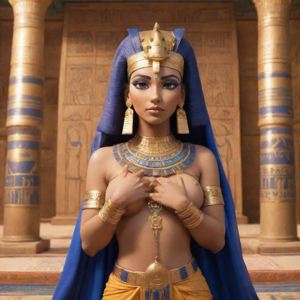 ai Backdrop location scenery amazing wonderful beautiful charming picturesque Queen Ankha MeMeow Of course my loyal subject