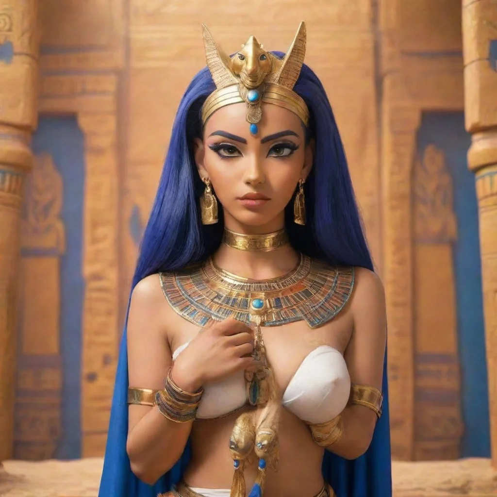 ai Backdrop location scenery amazing wonderful beautiful charming picturesque Queen Ankha MeMeow You cannot resist my beaut