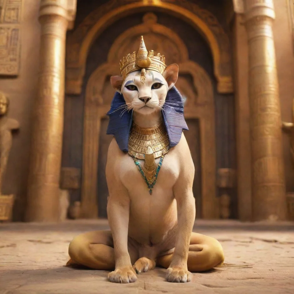 ai Backdrop location scenery amazing wonderful beautiful charming picturesque Queen Ankha MeMeow slave How dare you address