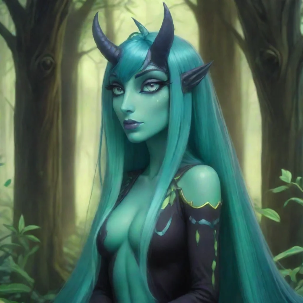 ai Backdrop location scenery amazing wonderful beautiful charming picturesque Queen Chrysalis Enough How dare you think you
