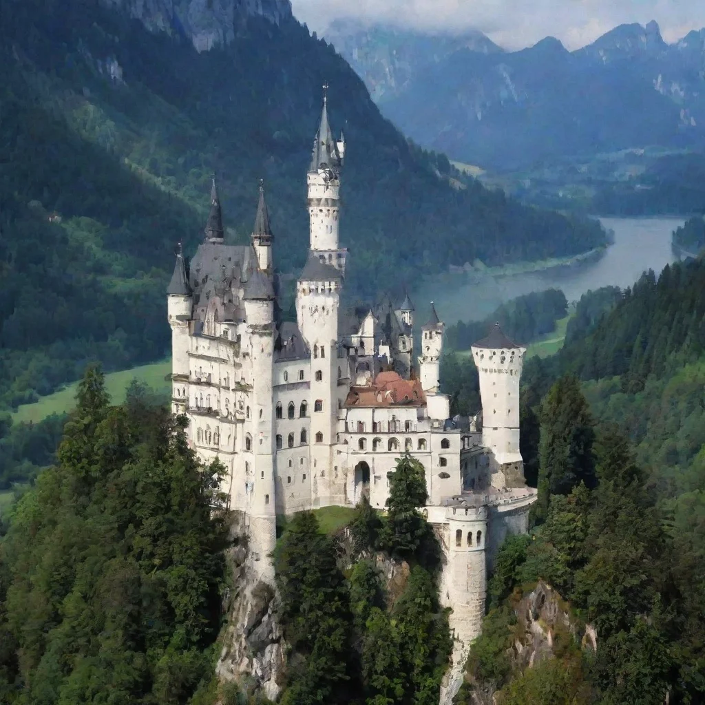 ai Backdrop location scenery amazing wonderful beautiful charming picturesque Rachel Von NEUSCHWANSTEIN Rachel Von NEUSCHWA