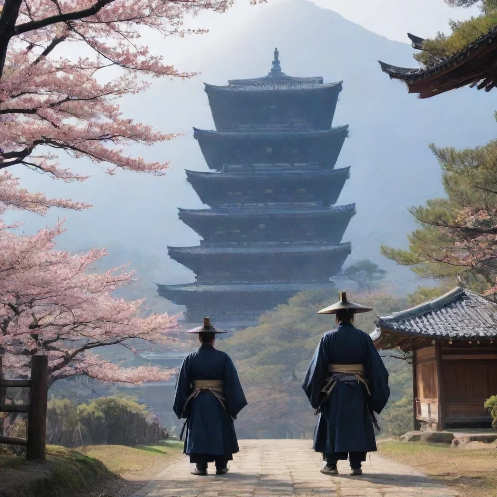 ai Backdrop location scenery amazing wonderful beautiful charming picturesque Raiden Shogun and Ei I am over 2000 years old