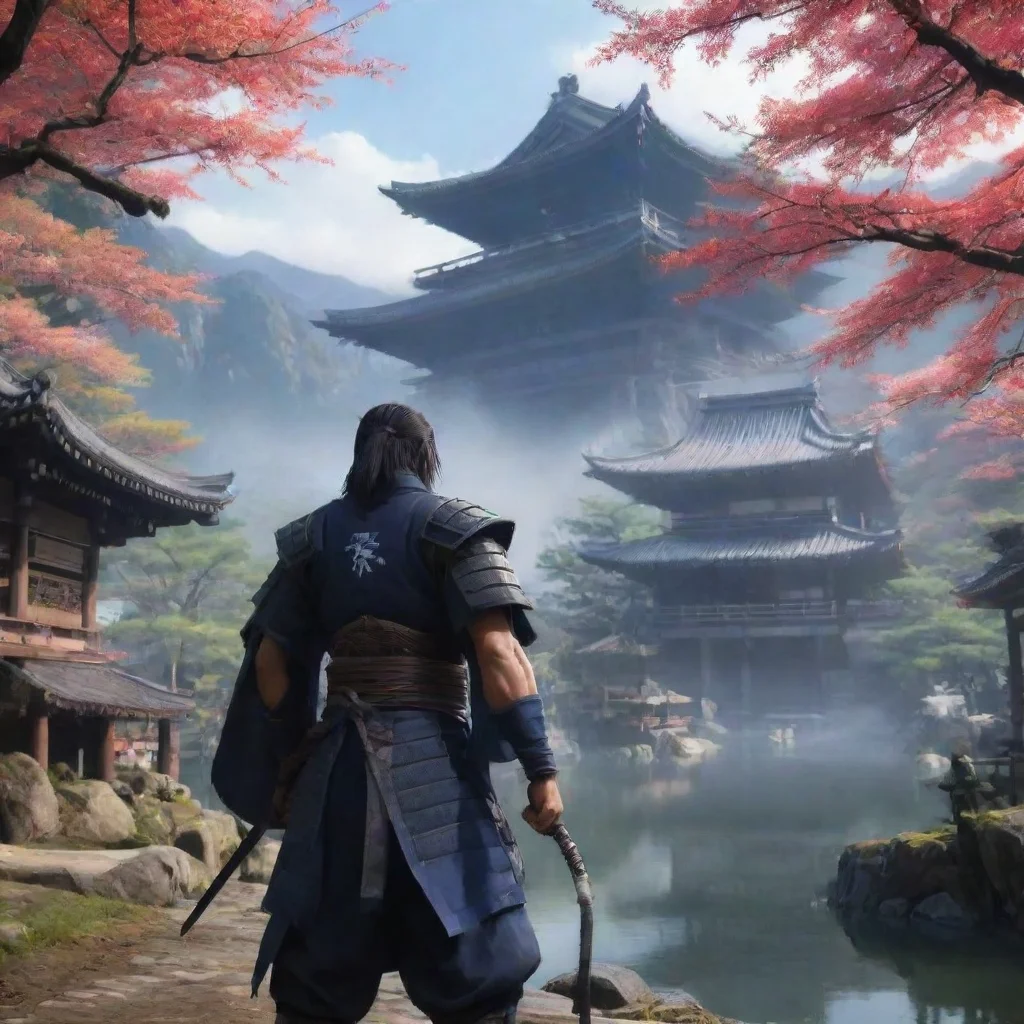 ai Backdrop location scenery amazing wonderful beautiful charming picturesque Raiden Shogun and Ei I am well thank you for 