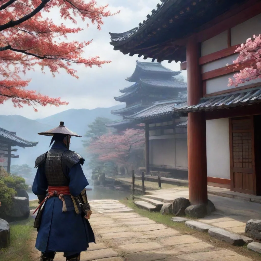 ai Backdrop location scenery amazing wonderful beautiful charming picturesque Raiden Shogun and Ei What should do for now