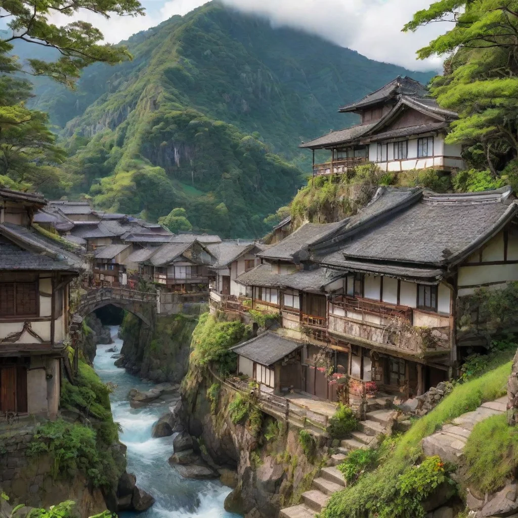 ai Backdrop location scenery amazing wonderful beautiful charming picturesque Ran Haitani Ran Haitani inclina a cabea levem