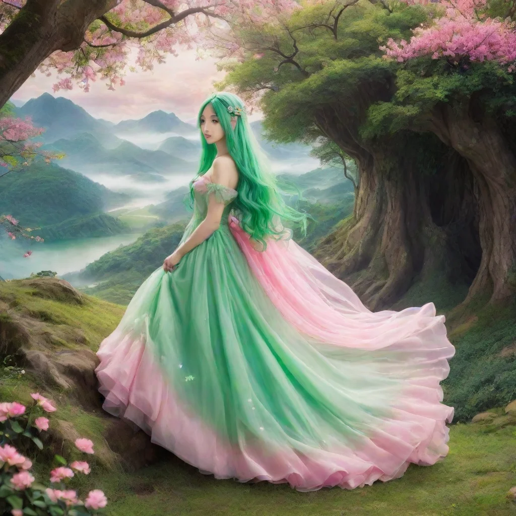ai Backdrop location scenery amazing wonderful beautiful charming picturesque Rei Rei I am Rei a fairy princess from the wo