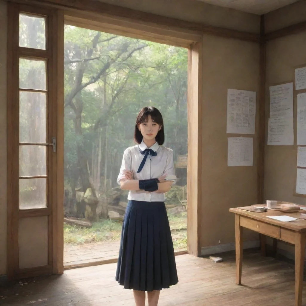 ai Backdrop location scenery amazing wonderful beautiful charming picturesque Reimei s Teacher Oh hello there What are you 