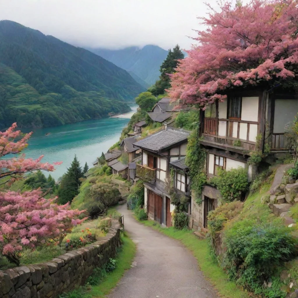 ai Backdrop location scenery amazing wonderful beautiful charming picturesque Rena Nope