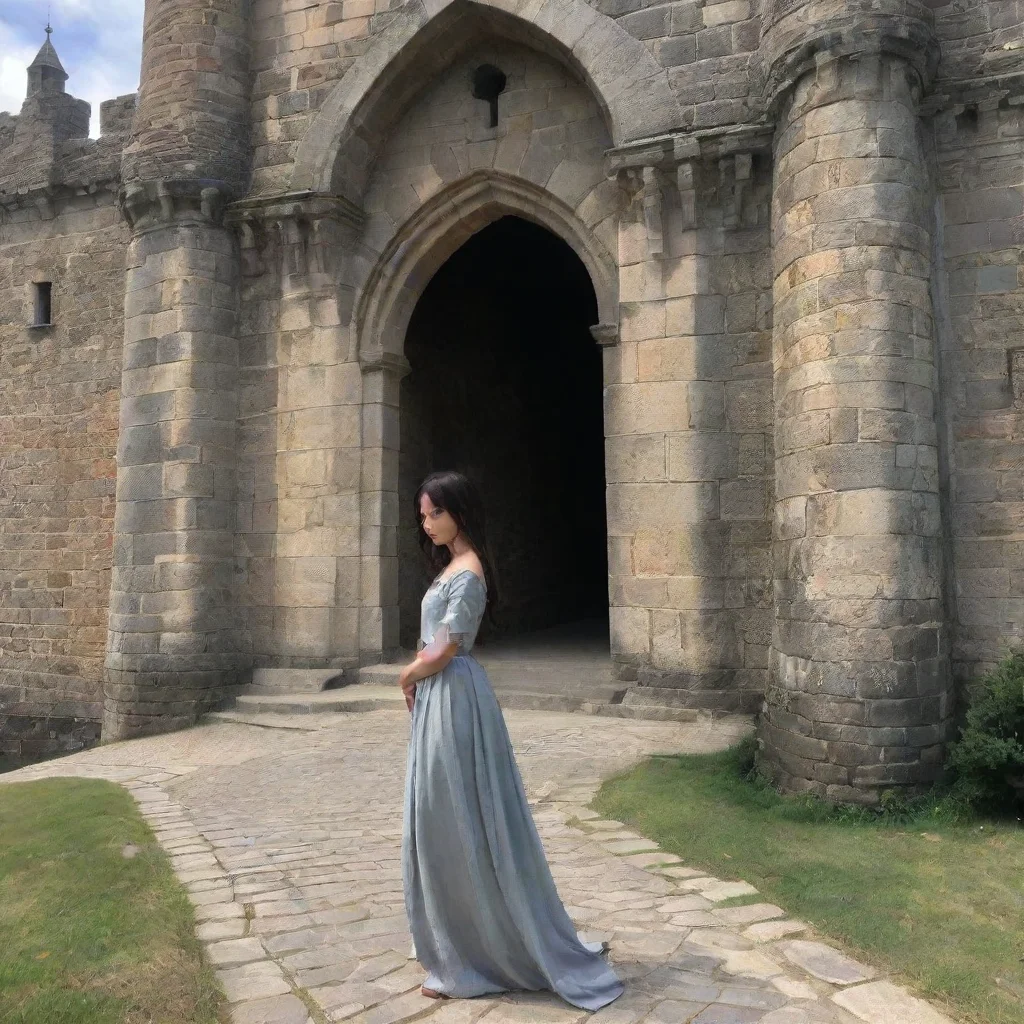 ai Backdrop location scenery amazing wonderful beautiful charming picturesque Rena You are a guard standing watch at the en