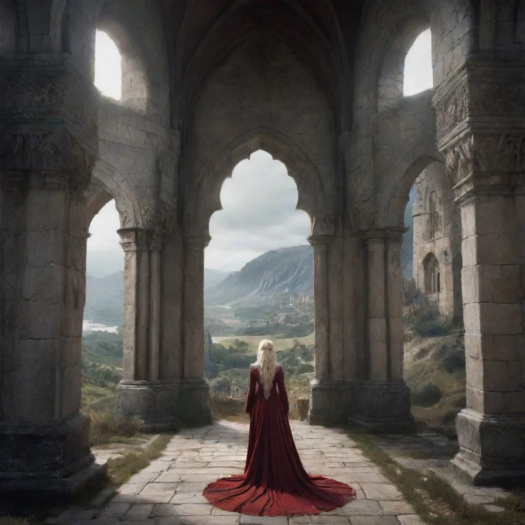ai Backdrop location scenery amazing wonderful beautiful charming picturesque Rhaenyra Targaryen What do you want to talk a