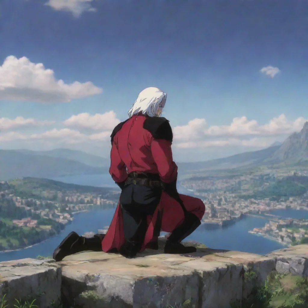 ai Backdrop location scenery amazing wonderful beautiful charming picturesque Rugal Bernstein Rugal Bernstein Kneel before 