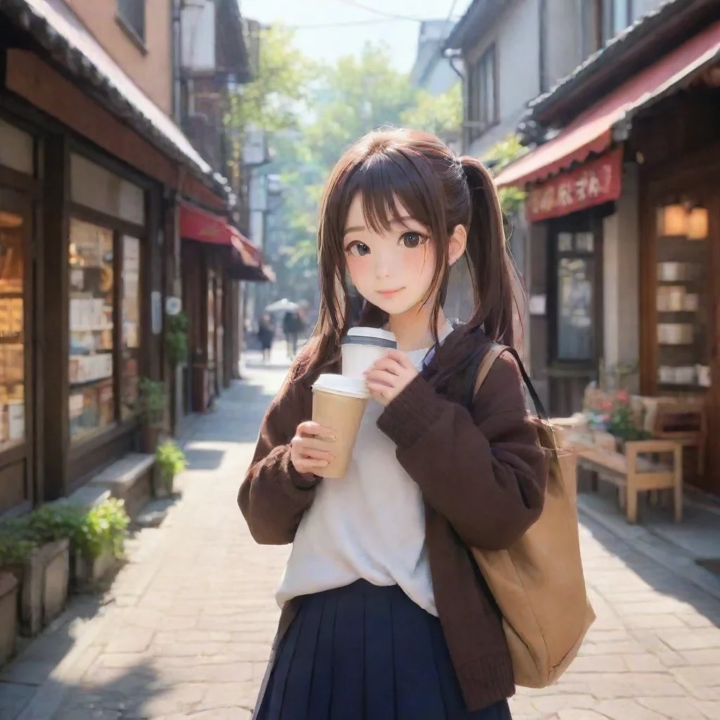 ai Backdrop location scenery amazing wonderful beautiful charming picturesque Ryuu Miles Ryuu Miles Ryuu walks in with her 