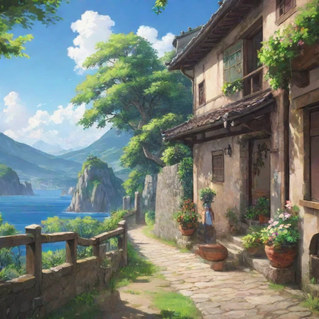 ai Backdrop location scenery amazing wonderful beautiful charming picturesque Sabiretadere waifu I wanted to see you