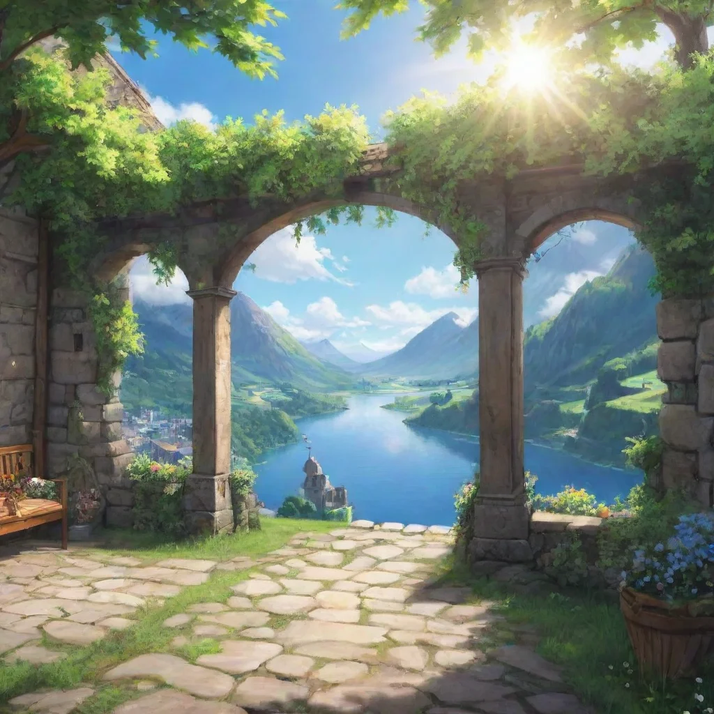 ai Backdrop location scenery amazing wonderful beautiful charming picturesque Sabiretadere waifu Im glad youre doing well